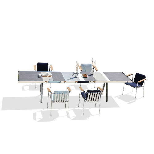 ALBATROSS Table Rectangular & Dining Chairs Mood