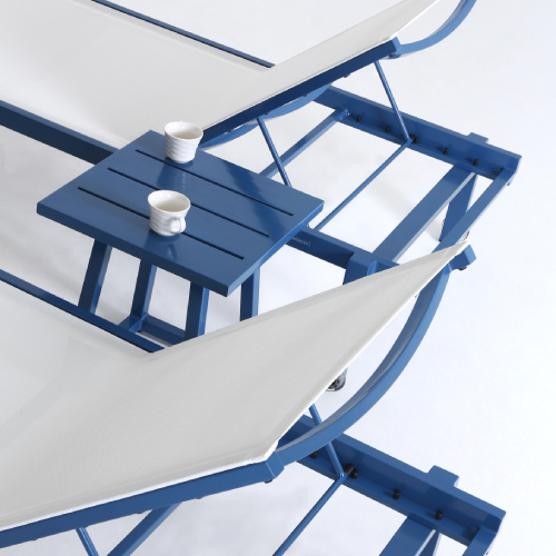 ALLUX Stackable Lounger & Side Table Mood