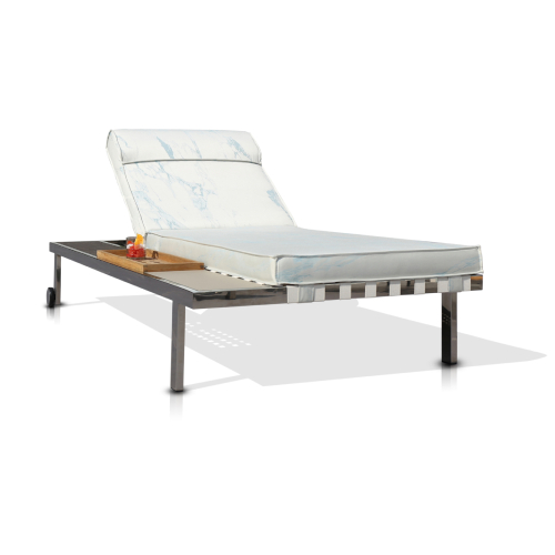 ALBATROSS Multiposition Sunbed with Side Tray Mood