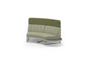 MUNIA NAYA Curved Left Hand Modular System (HPL Top | High Back)