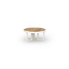 MUN224 MUNIA Center Table Dia 80Cm TEAK - CA1