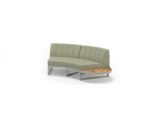 MUNIA NAYA Curved Left Hand Modular System (Teak)