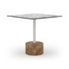 GLY117 GLYPH BISTRO TABLE SQUARE 80x80cm HPL Top Teak Base - CA1