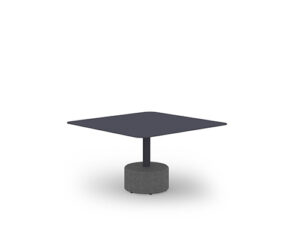 GLYPH Low Table Square 31.5" / 80 cm (Alu Top | Stone Base)