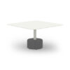 GLY122 GLYPH LOW TABLE SQUARE 80x80cm ALU Top Stone Base - CA1