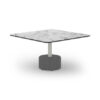 GLY132 GLYPH LOW TABLE SQUARE 80x80cm HPL Top Stone Base - CA1