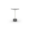 GLY134 GLYPH SIDE TABLE 30x30cm HPL Top Stone Base - CA1