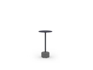 GLYPH Side Table 12" / 30 cm (Alu Top | Stone Base)