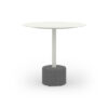 GLY27 GLYPH BISTRO TABLE DIA.80cm ALU Top Stone Base - CA1