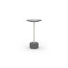 GLY34 GLYPH SIDE TABLE Dia.30cm HPL Top Stone Base - CA1