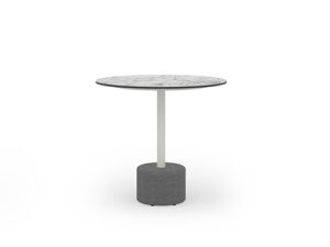 GLYPH Bistro Table 31.5" / 80 cm (HPL Top | Stone Base)