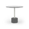 GLY37 GLYPH BISTRO TABLE DIA.80cm HPL Top Stone Base - CA1