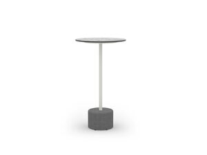 GLYPH Bar Table 23.5" / 60 cm (HPL Top | Stone Base)