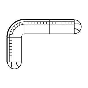 MUNIA MO 90° ANGLE Configuration 7 (Teak)