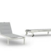 MZ174PSALLUX Stackable Lounger with Wheels (Padded Sling) - CA1