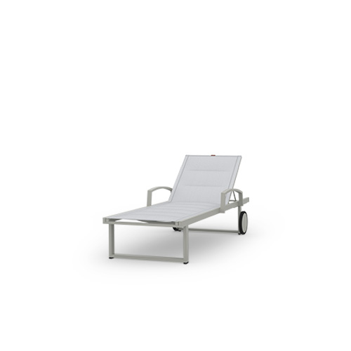 ALLUX Lounger with Alu Armrest (Padded Sling)