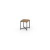 TIT05TEAK TITAN Side Table 40x40 Cm TEAK - CA1