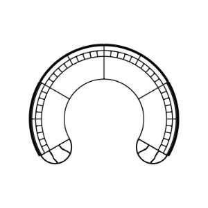 MUNIA MO CIRCULAR Configuration 12 (Teak)