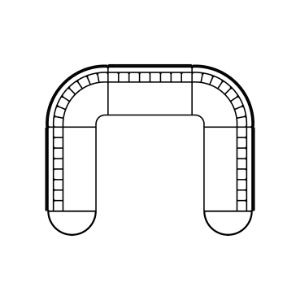 MUNIA MO U-SHAPE Configuration 2 (HPL)