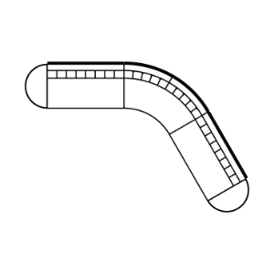 MUNIA NAYA 135° ANGLE Configuration 2 (HPL)