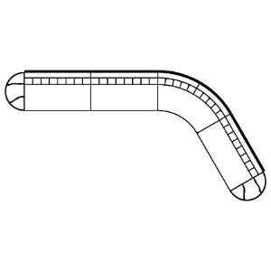 MUNIA MO 135° ANGLE Configuration 9 (Teak)
