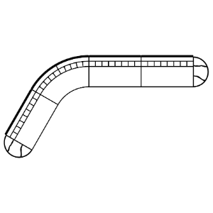 MUNIA NAYA 135° ANGLE Configuration 7 (Teak)