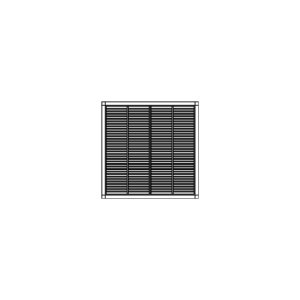 SOMBRERO CANOPY Teak Trellis Roof 2 | 8 ft x 8 ft / 244 x 244 cm