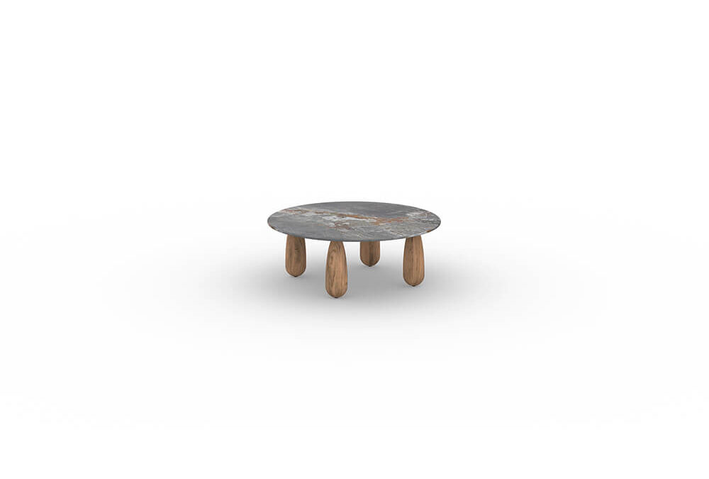 LORENZO – Drop | Low Table Ø 35″ / 90 cm