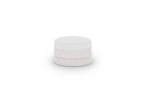 LORENZO Round Fringe Pouf Ø 23.5" / 60 cm