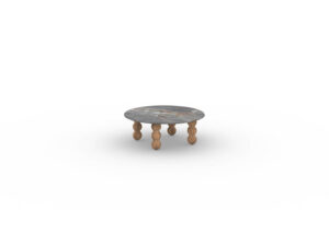LORENZO - Bobbin | Low Table Ø 35" / 90 cm