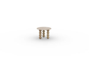 LORENZO - Bobbin | Coffee Table Ø 24" / 60 cm
