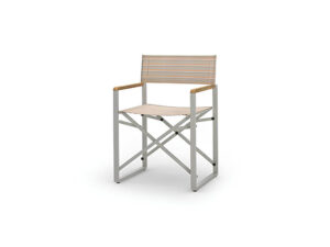 PRADO Dining Chair (Teak Armrest) - Sling