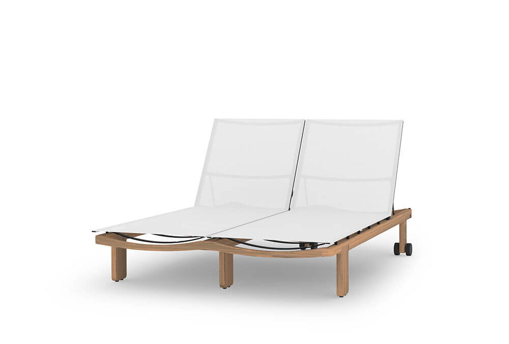 HACIENDA Double Lounger 200x145x85H Cm