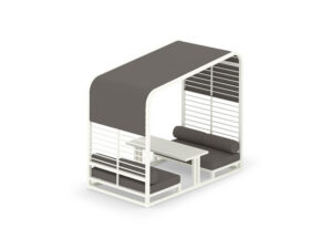 SOMBRERO Lounge Booth (Aluminum Trellis)
