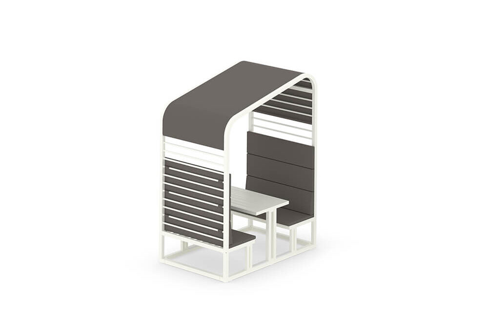 SOMBRERO Dining Booth (Aluminum Trellis)