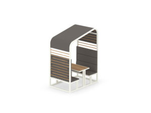 SOMBRERO Dining Booth (Teak Trellis & Table Top)