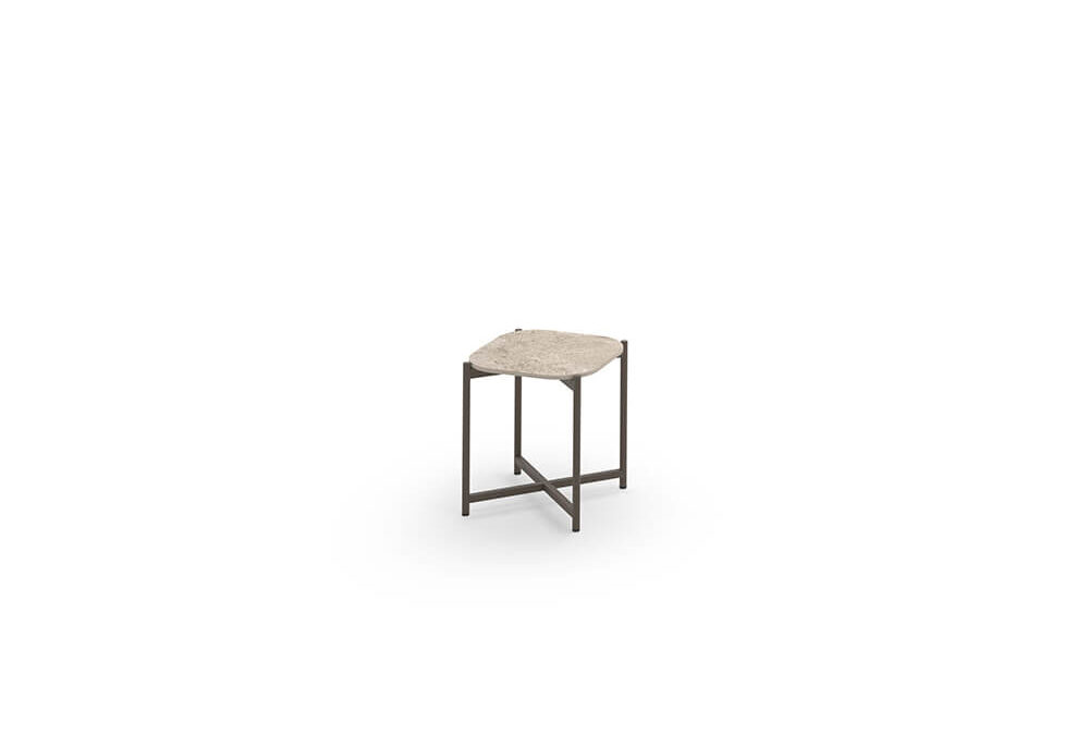 TITAN Side Table 16″ / 40 cm (Sintered Stone)