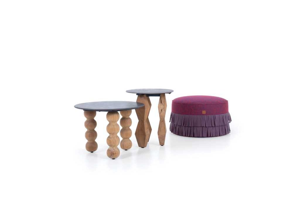 LORENZO TABLE & POUF