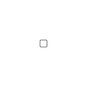 GLYPH Low Table Square 16″ / 40 cm (Sintered Stone Top | Stone Base)