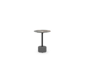 GLYPH Low Table 16" / 40 cm (Sintered Stone Top | Stone Base)