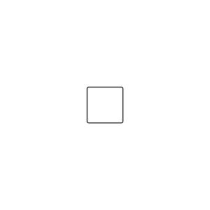 DIMANAMANA POST Counter Table 31.5″ x 31.5″ / 80 x 80 cm