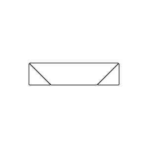 DIMANAMANA POST Duo Communal Table 120″ x 29.5″ / 305 x 75 cm