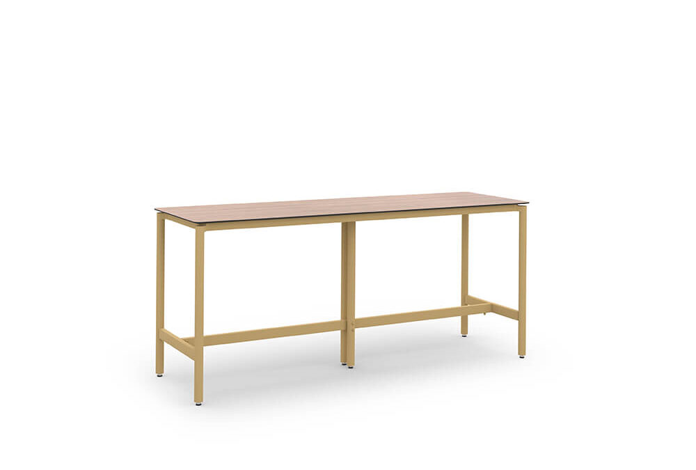 DIMANAMANA POST Communal Bar Table 94″ x 29.5″ / 240 x 75 cm