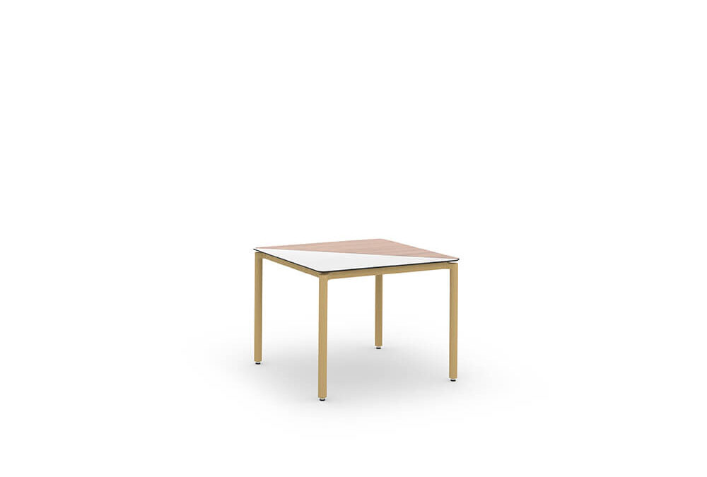 DIMANAMANA POST Duo Dining Table 39.5″ x 39.5″ / 100 x 100 cm