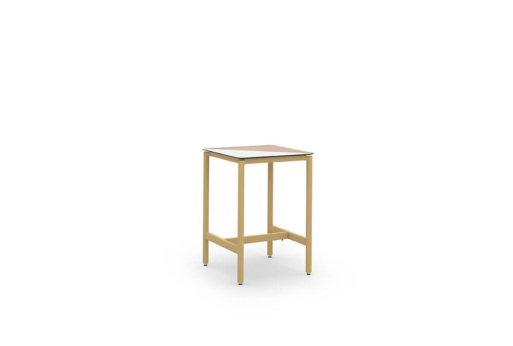 DIMANAMANA POST Duo Bar Table 29.5″ x 29.5″ / 75 x 75 x 105 cm