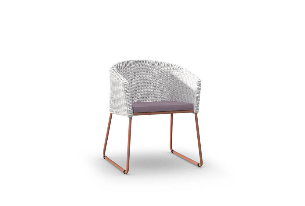 DIMANAMANA SHELL Armchair (Wicker Small Braid)