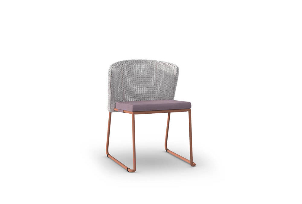 DIMANAMANA SHELL Side Chair (Wicker Small Braid)