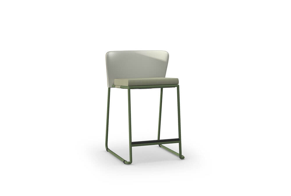 DIMANAMANA SHELL Counter Chair (Stamskin)