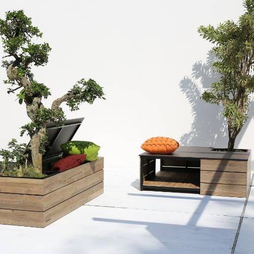AIKO Planter Bench Platform