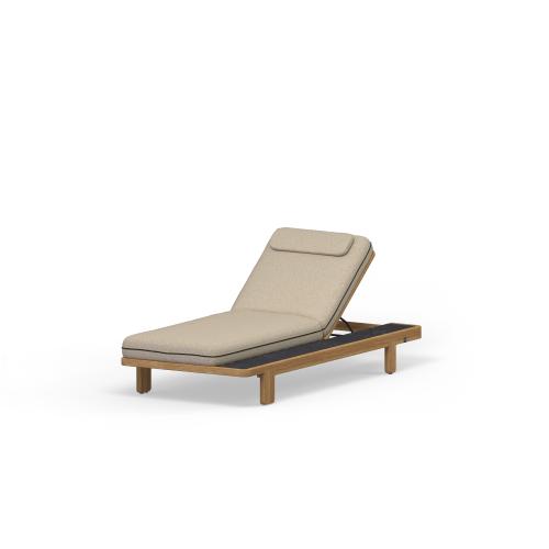 HACIENDA Sunbed Teak with Platform HPL